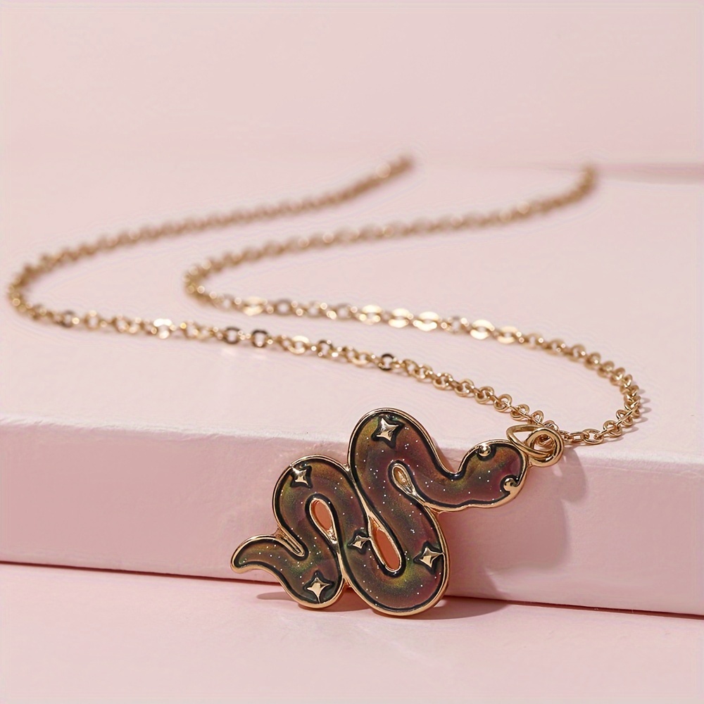 Novelty Temperature Changing Necklace for Girls